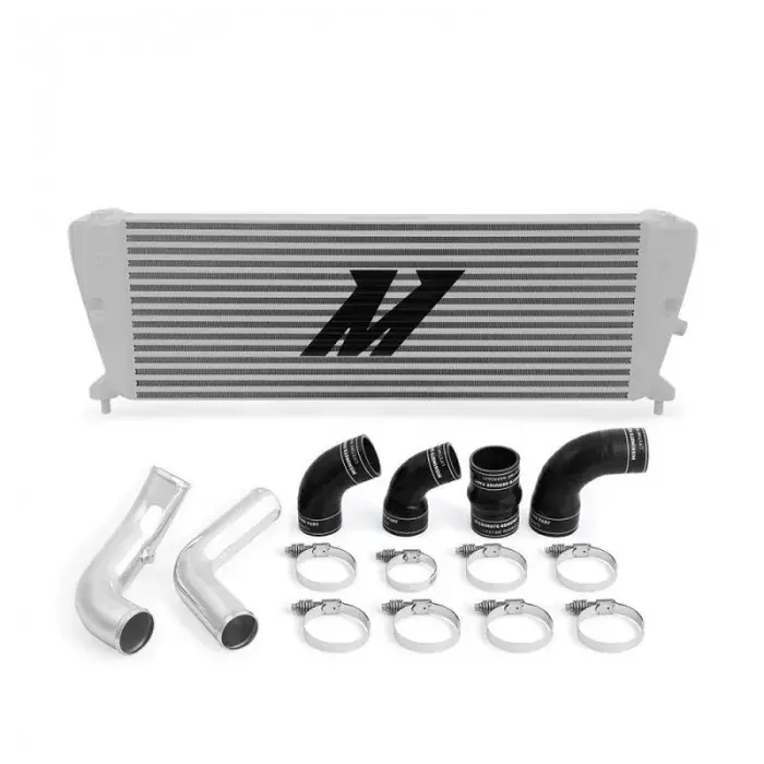 Special Discount Mishimoto Performance Intercooler Kit - Silver Intercooler/Polished Pipes (Ranger 2011+)