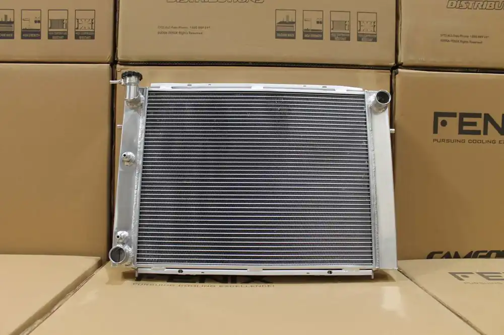 Free Returns Fenix Radiators Radiator - Full Alloy Performance (VL Commodore V8) - Polished Manual