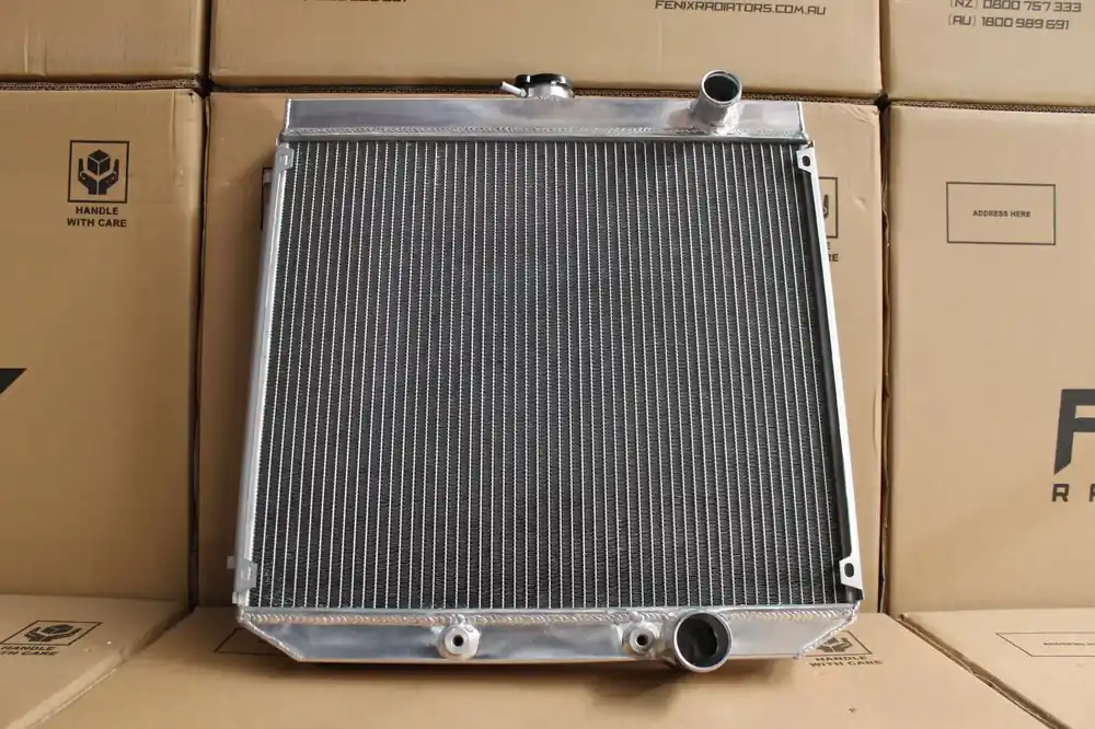 Trusted Brand Fenix Radiators Radiator - Full Alloy Performance (ZC-ZD Fairlane Windsor V8) - Polished