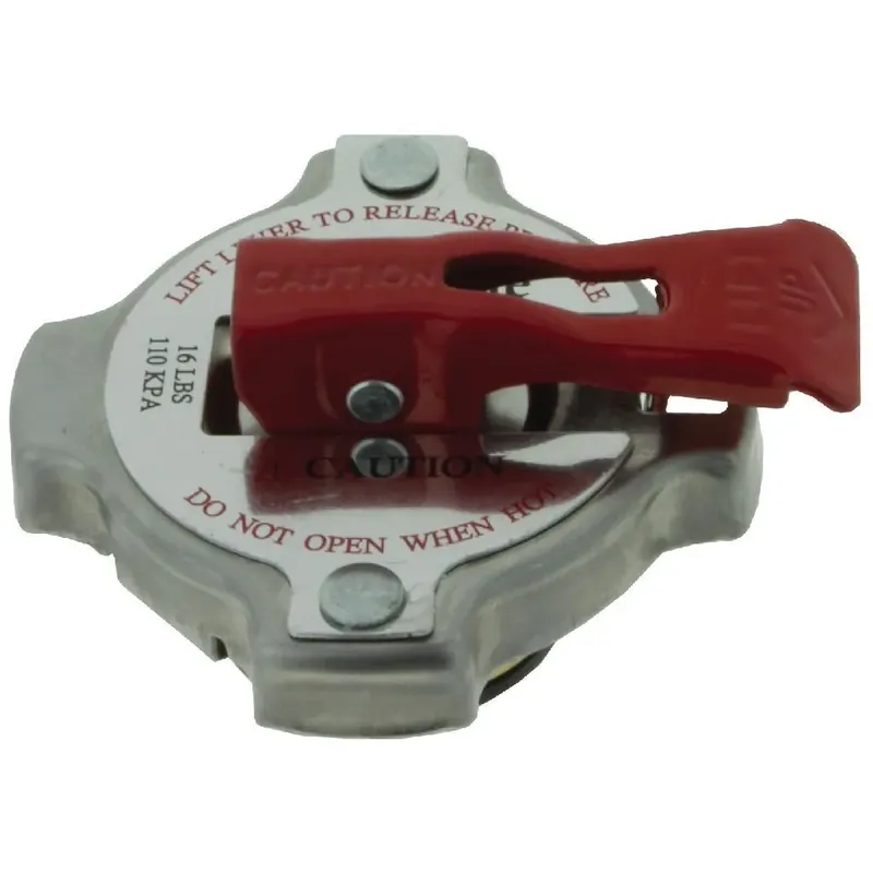 Jayrad Radiator Cap Lever 13PSI 90KPA Stainless Top Brass Shaft Fresh Stock