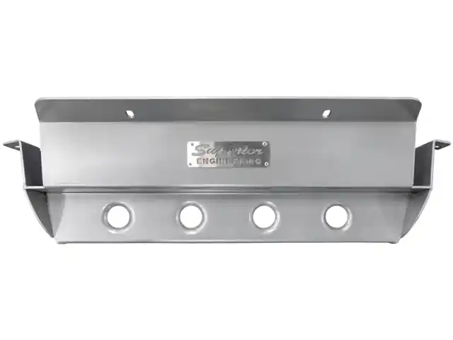 Superior Engineering Radiator Guard V8 Silver Each (Landcruiser 76/78/79 Series) Handmade