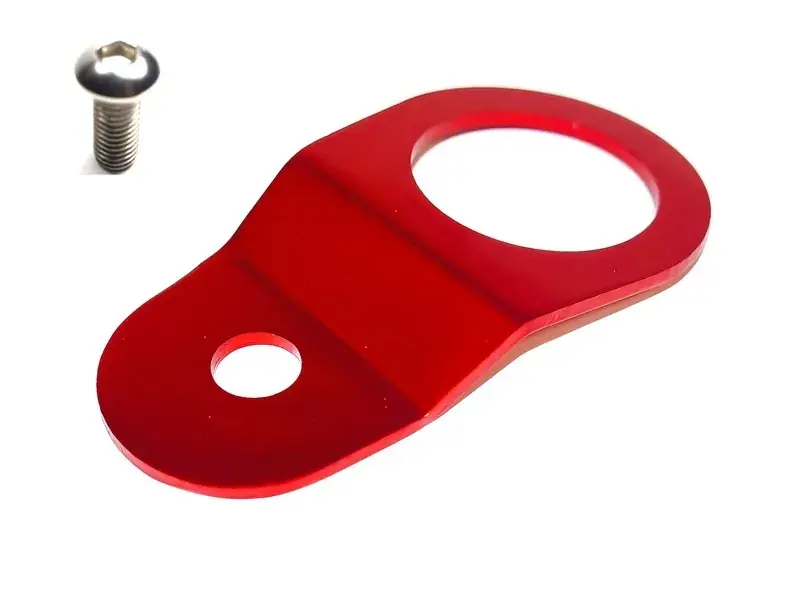 Save Now Torque Solution Radiator Mount (Evo 7-9) Red