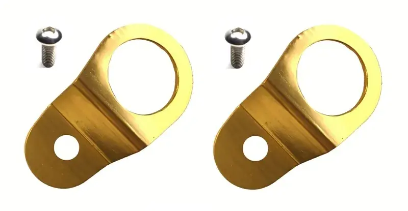 Torque Solution Radiator Mount Combo (Evo 7-9) Gold Exclusive