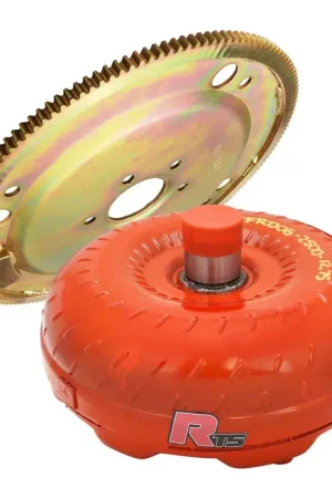 Top Pick RTS RTS Stalker 12.75'' High Stall Torque Converter & Flexplate Kit Ford SB or BB C6 External Bal 1.375'' Pilot 2500-2800 550HP Kit