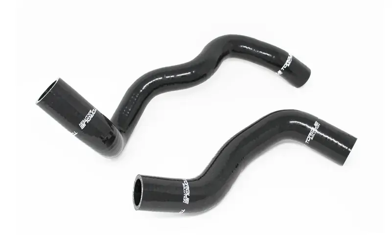 Worldwide Shipping Torque Solution Silicone Radiator Hose Kit (Focus RS 2016+) Black