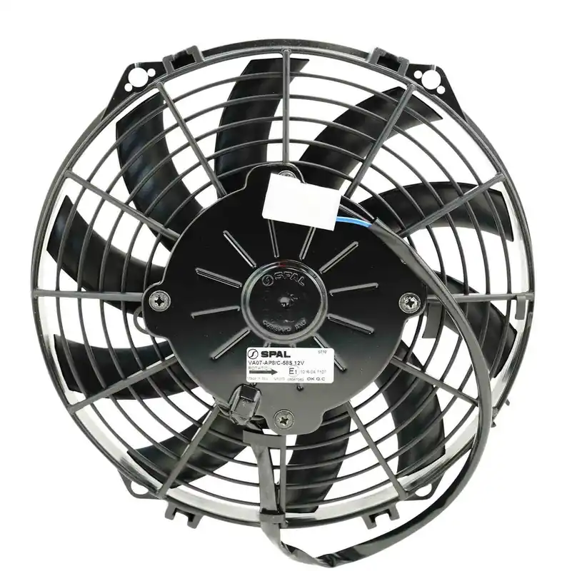 Secure Checkout PWR SPAL 9in Fan - Skew Blade Pusher