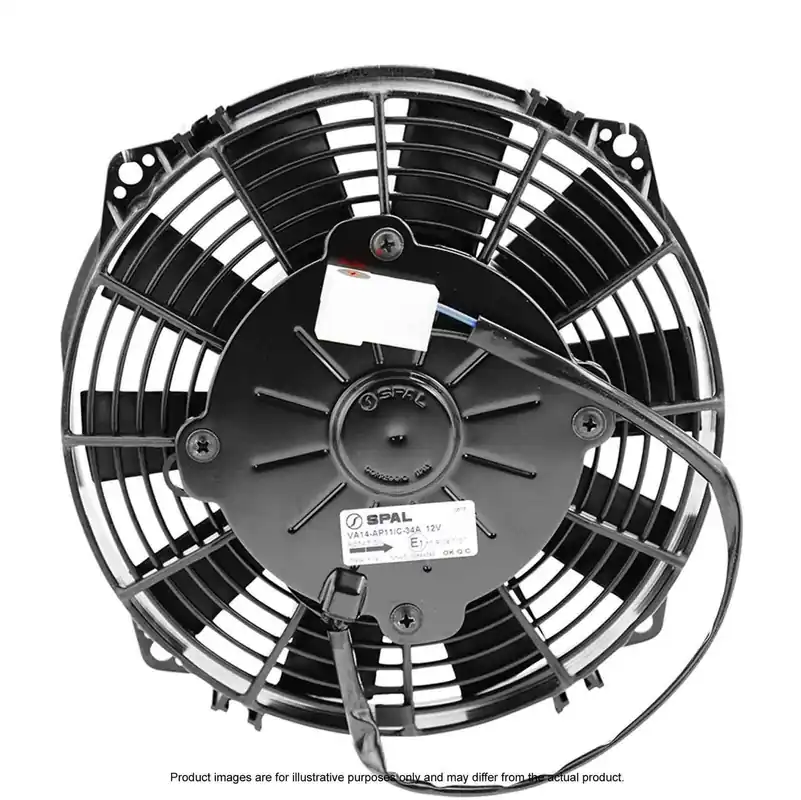 Free Returns PWR SPAL 9in Fan - Straight Blade