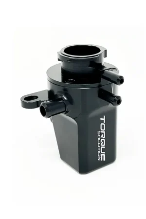 Torque Solution Torque Solution Coolant Expansion Tank: Subaru WRX 02-07 / STI 04-22 / Forester XT 04-08 - Black Express Delivery
