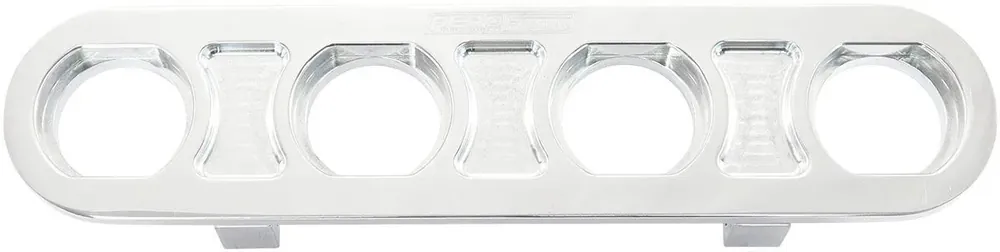 Best Seller Aeroflow Universal Modular 4-Port Billet Bulkhead Plate - Black