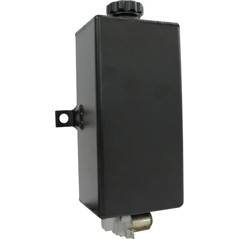 Money Back Guarantee Proflow Windshield Washer Reservoir Universal Fabricated Aluminium 210x100x82mm 12v Electric Pump Kit Black Powder Coat