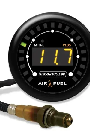Innovate Motorsports MTX-L PLUS Digital Air/Fuel Ratio Gauge Kit, 8 ft. w/O2 Sensor Buy Today