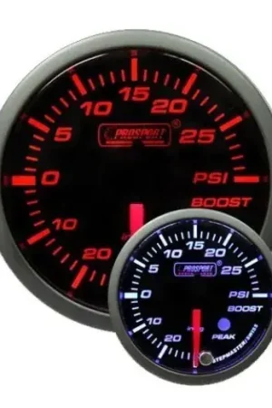 ProSport 52mm Electrical 'Premium' Boost Gauge - Amber/White Deal