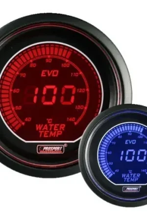 ProSport 52mm 'Evo' Water Temperature Gauge - Red/Blue (Celsius) Big Sale