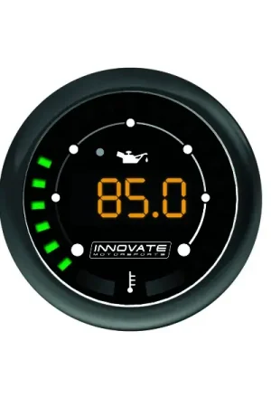 Fan Favorite Innovate Motorsports MTX-D Dual Function Oil Pressure 0-145 PSI, 10 BAR + Temp Gauge Kit