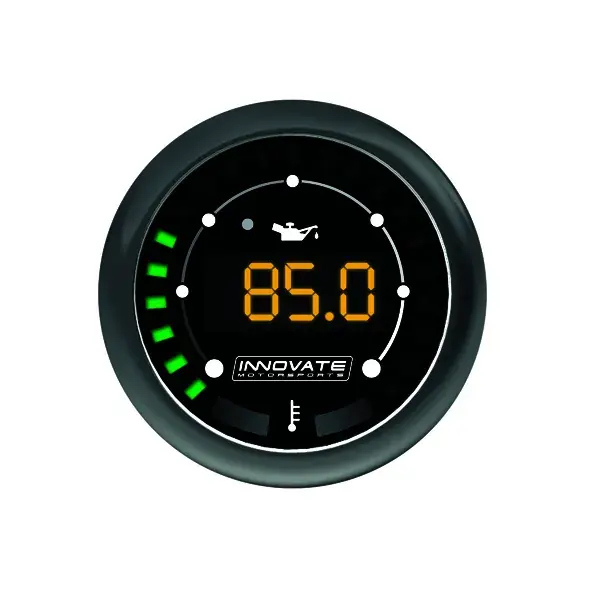 Fan Favorite Innovate Motorsports MTX-D Dual Function Oil Pressure 0-145 PSI, 10 BAR + Temp Gauge Kit