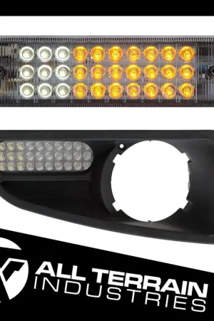Hassle-Free Returns All Terrain Industries Led Bullbar Indicator/Parker Upgrade to Suit Arb/Nissan Genuine Bullbars