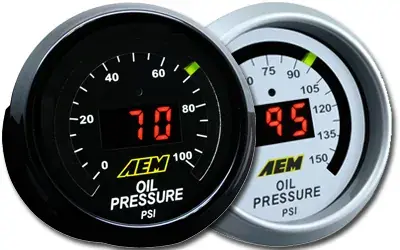 Best Choice AEM Oil Pressure Gauge 0-150PSI