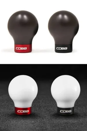 Cobb Tuning Delrin Shift Knob (Mazda 3/6 MPS 06-13/RX-8) Black/Black Fan Favorite