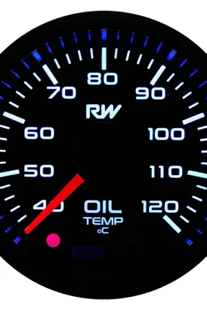 Raceworks 52mm Electronic Oil Temperature Gauge Kit Shop Now