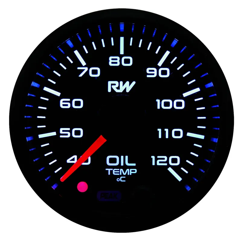 Raceworks 52mm Electronic Oil Temperature Gauge Kit Shop Now