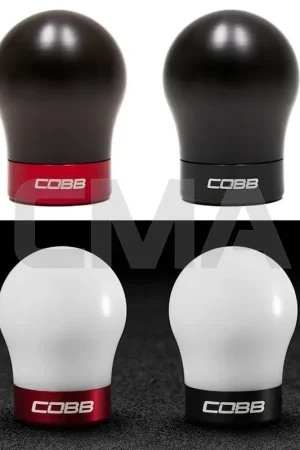 Cobb Tuning Delrin Shift Knob - 6 Speed (Focus ST 13-14/Fiesta ST 14-15) Black/Black Special Discount