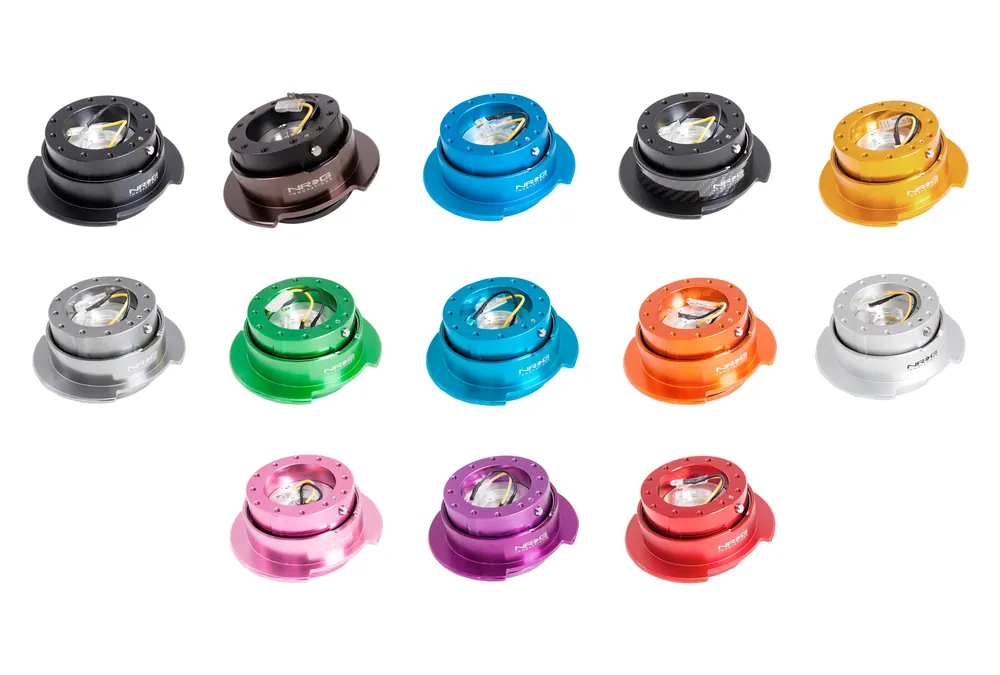 Free Returns NRG Quick Release Gen 2.5 - Black/Gun Metal Ring