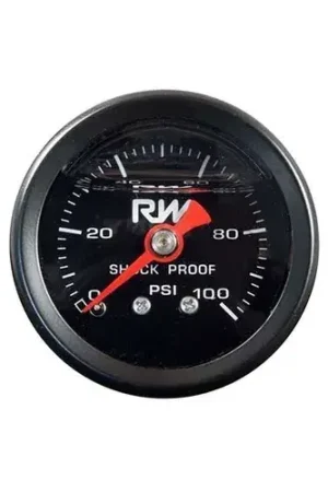 Raceworks 1/8 NPT Liquid Filled Pressure Gauge Deal