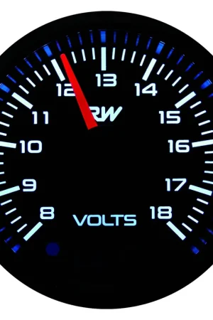 Raceworks 52mm Electronic Voltmeter Gauge Kit Fast Shipping
