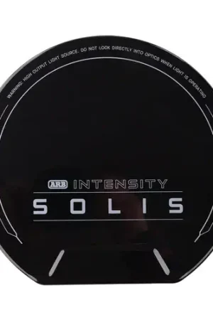 Sale ARB Intensity SOLIS 36 Driving Light Cover - Black Lens
