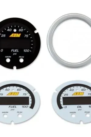 AEM X-Series Pressure Gauge0~100psi / 0~7bar Accessory Kit. Direct From Manufacturer