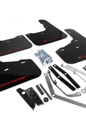 Buy Online Rally Armor UR Rally Mud Flap (Fiesta ST 14-19) Black/Grey Logo