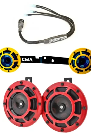 Special Discount Hella Twin Supertone Horn Kit w/Grimmspeed Harness (WRX/STi 15+)