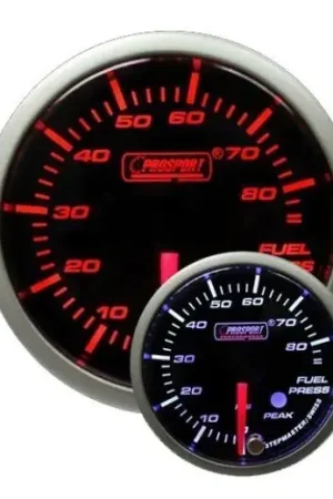 ProSport 52mm Electrical 'Premium' Fuel Pressure Gauge - Amber/White Markdown