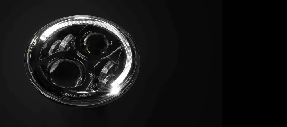 Stedi Stedi 7 Inch Carbon Black Led Headlight Secure Checkout