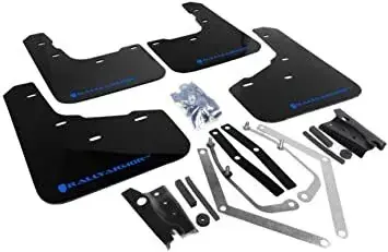 Bargain Rally Armor UR Rally Mud Flap (Forester 14+) Black/Grey Logo