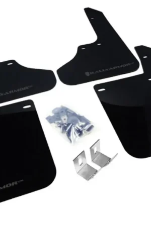 Direct From Factory Rally Armor UR Rally Mud Flap (WRX/STi 94-00) Black/Blue Logo