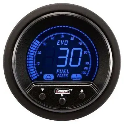ProSport 52mm Electrical Fuel Pressure Gauge - Multi-Colour Digital Display Special Offer