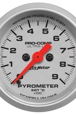 Autometer 2-1/16" Pyrometer 0-900 °C Ultra-Lite Direct From Factory