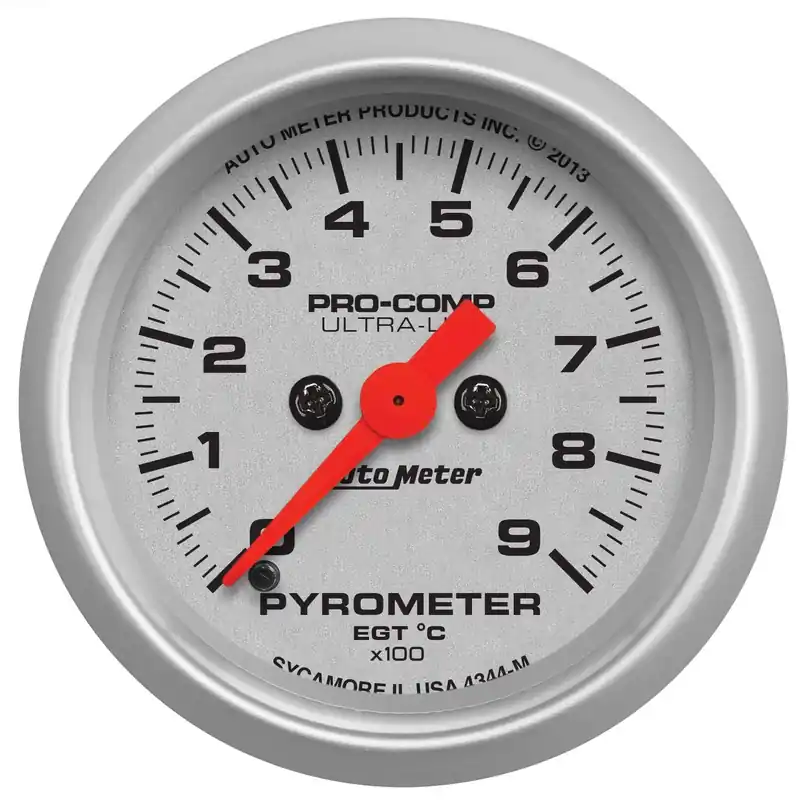 Autometer 2-1/16" Pyrometer 0-900 °C Ultra-Lite Direct From Factory