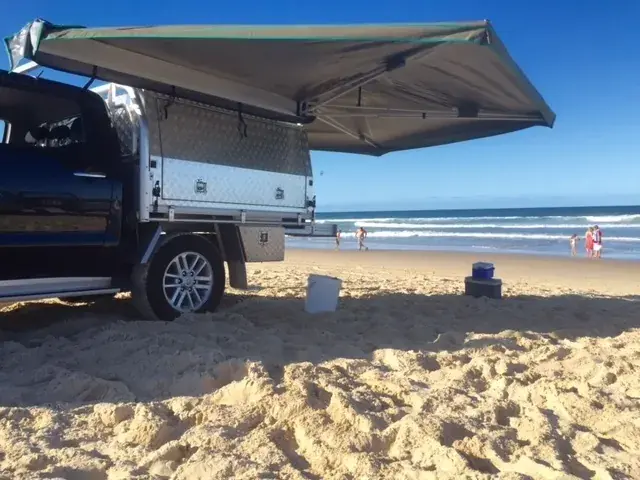 30 Second Awning 30 Second Wing Awning - Aus Passenger Side - 2.7m Long Version Markdown