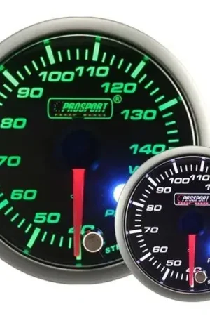 ProSport 52mm 'Premium' Water Temperature Gauge - Green/White - Fahrenheit Super Sale