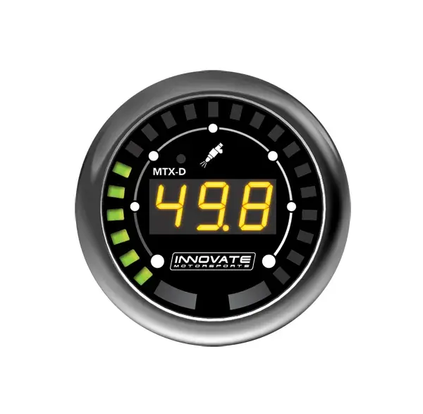 Direct From Factory Innovate Motorsports MTX-D Fuel Pressure Gauge 0-145 PSI, 10 BAR