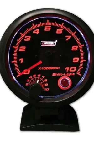 ProSport 100mm Tachometer w/Shift Light - Amber High Quality