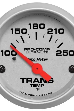 Autometer 2-1/16" Transmission Temperature 100-250 °F Air-Core Ultra-Lite Special Offer