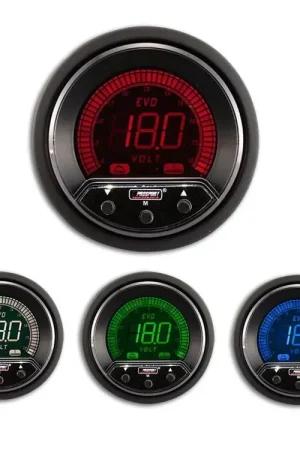 ProSport 52mm Electrical 'Premium' Volt Gauge - Multi-Colour Digital Display Discount