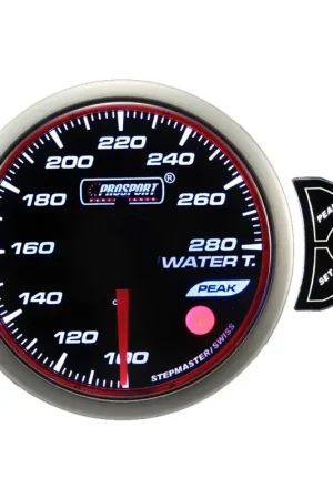 Limited Time ProSport 52mm 'Halo' Water Temperature Gauge - Red/White/Blue - Fahrenheit