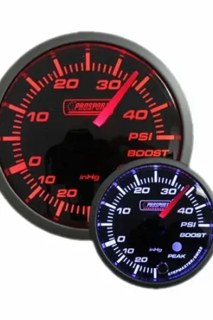Viral ProSport 52mm Electrical 'Premium' Boost Gauge - Bar Amber/White