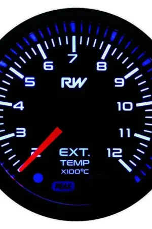 Raceworks 52mm Electronic 0-900 Deg EGT Gauge Kit Fresh Stock