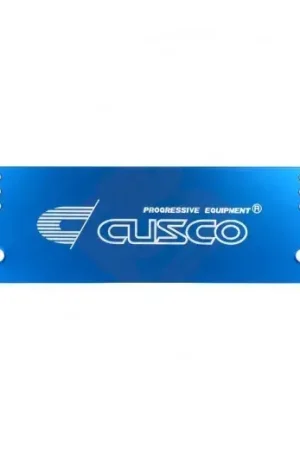 Cusco License Plate Adjustment Bracket (BRZ/86) Affordable