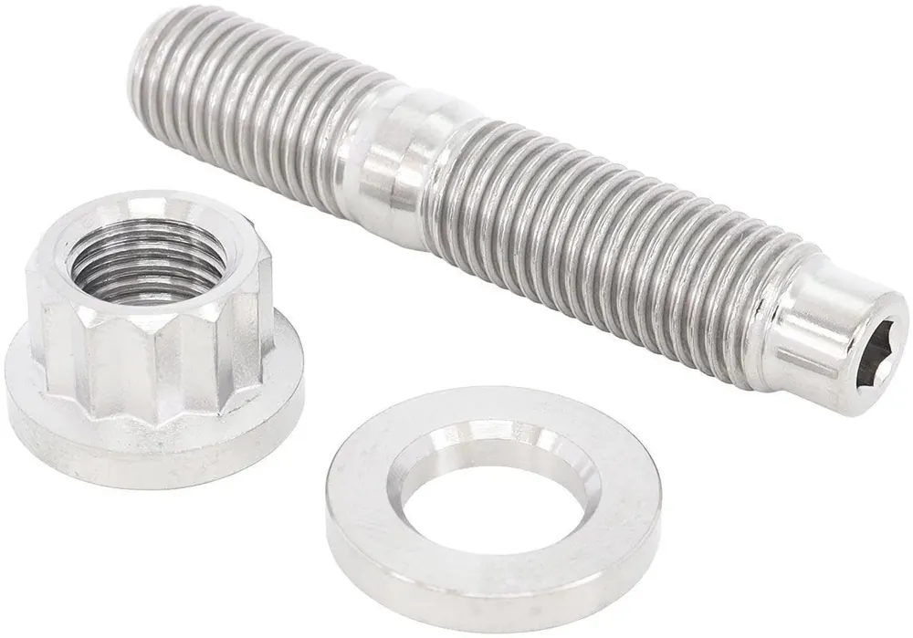 Modern Aeroflow M10 x 1.25mm Titanium Stud Nut and Washer Kit